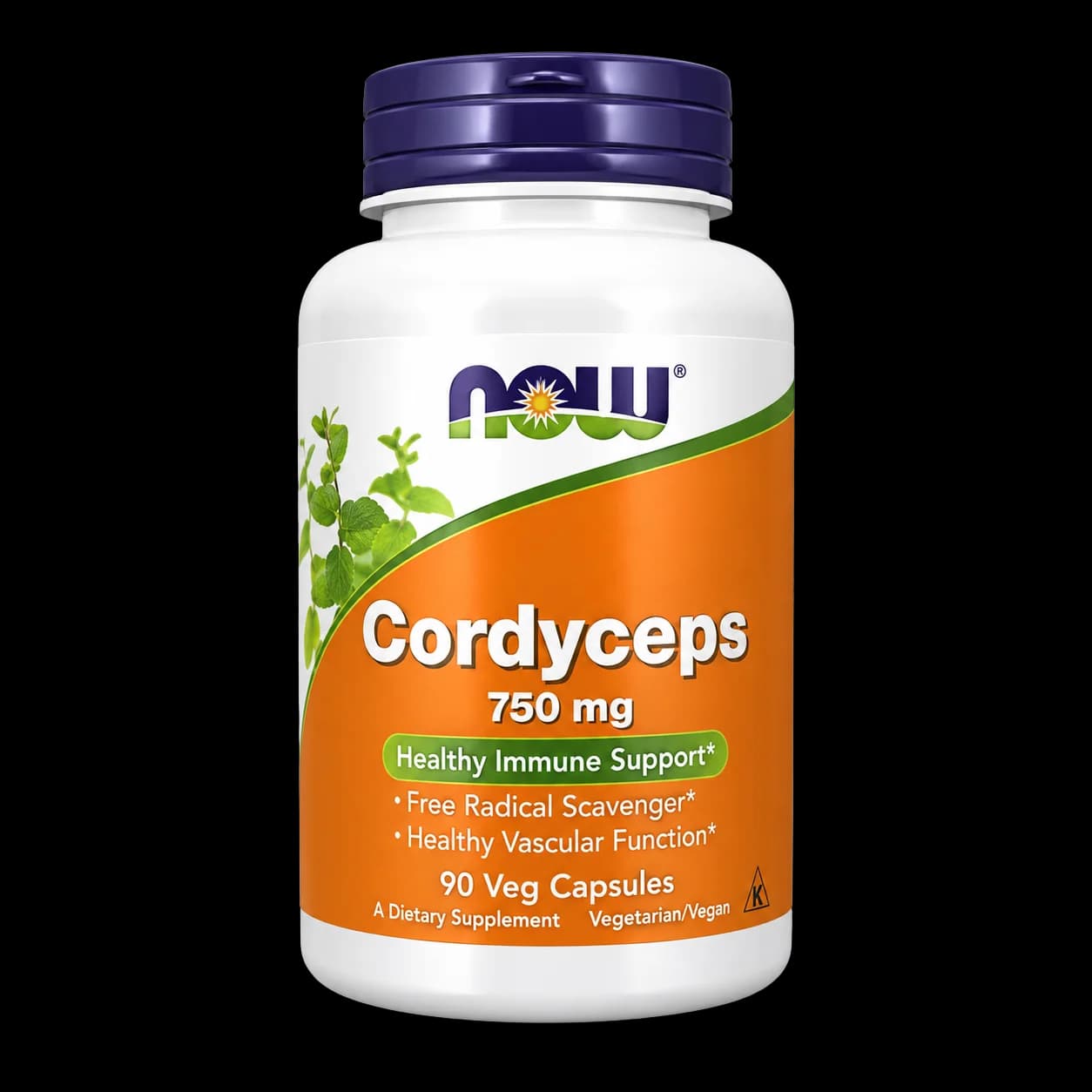 NOW Foods Cordyceps 750 mg Veg Capsules