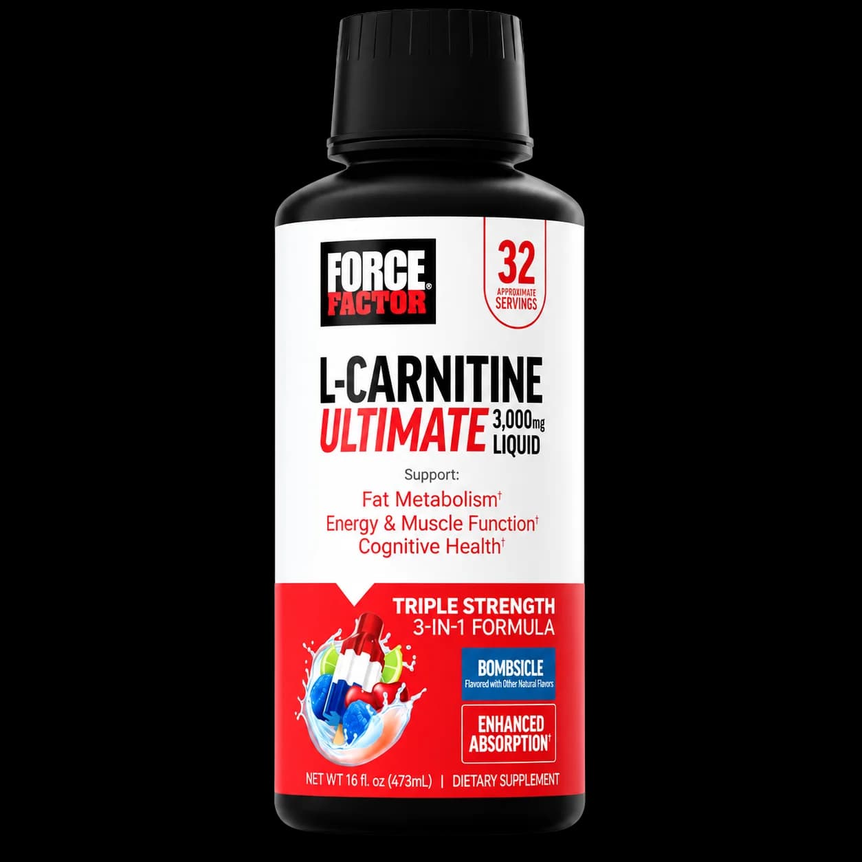 Force Factor L-Carnitine Ultimate Liquid
