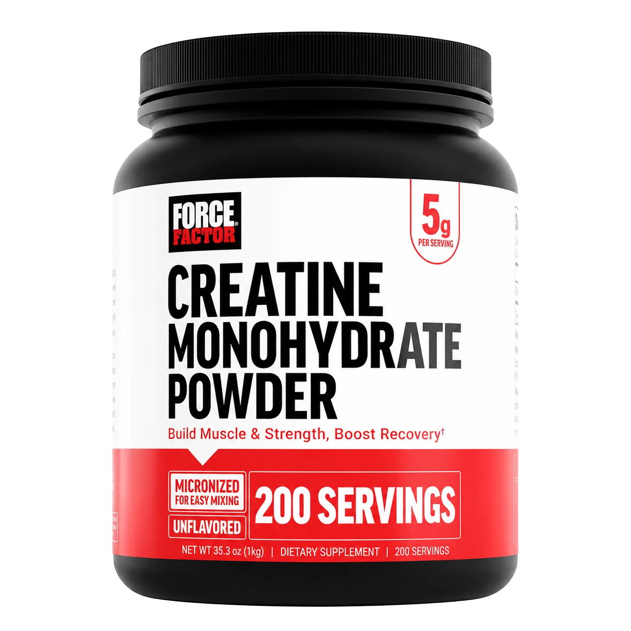 Force Factor Creatine Monohydrate Powder