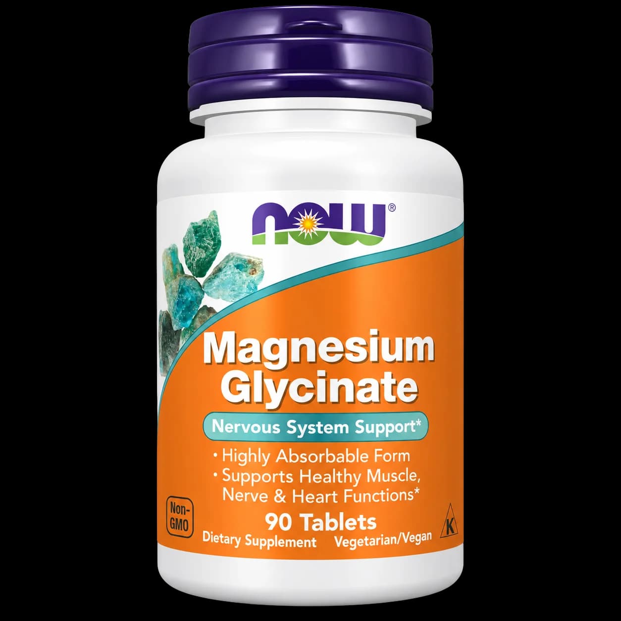 NOW Foods Magnesium Glycinate Tablets