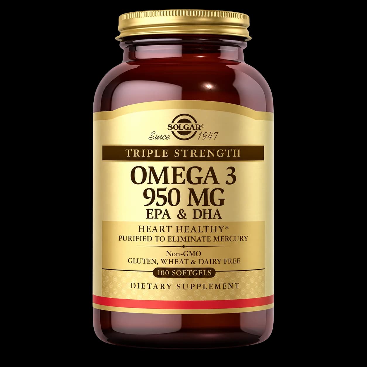 Solgar Triple Strength Omega-3 950 mg Softgels
