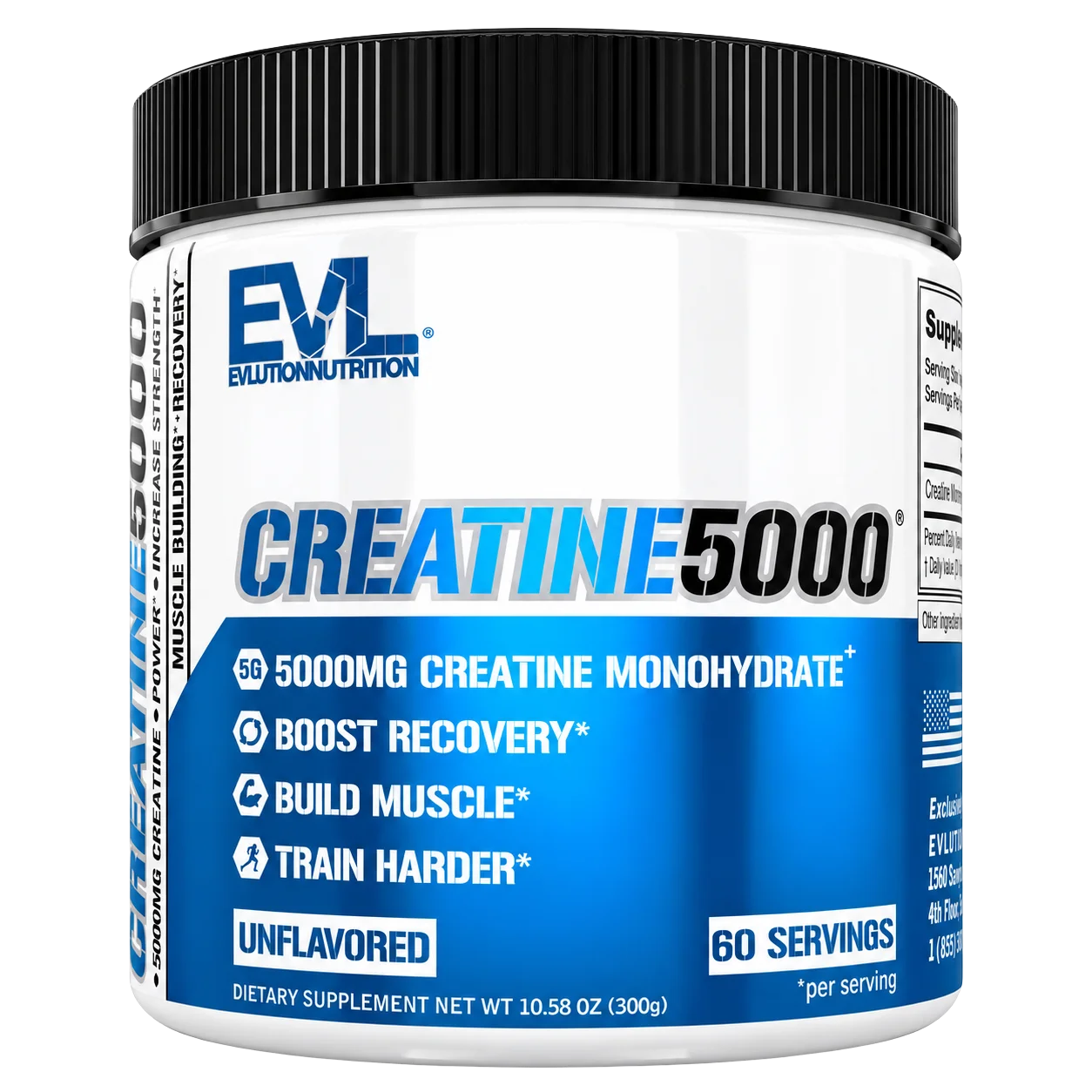 Evlution Nutrition Creatine5000 Creatine Monohydrate Powder