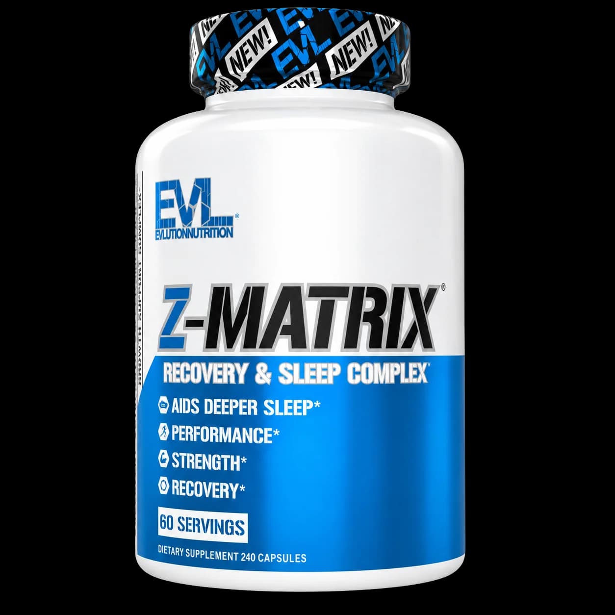 Evlution Nutrition Z-Matrix Recovery & Sleep Complex Capsules
