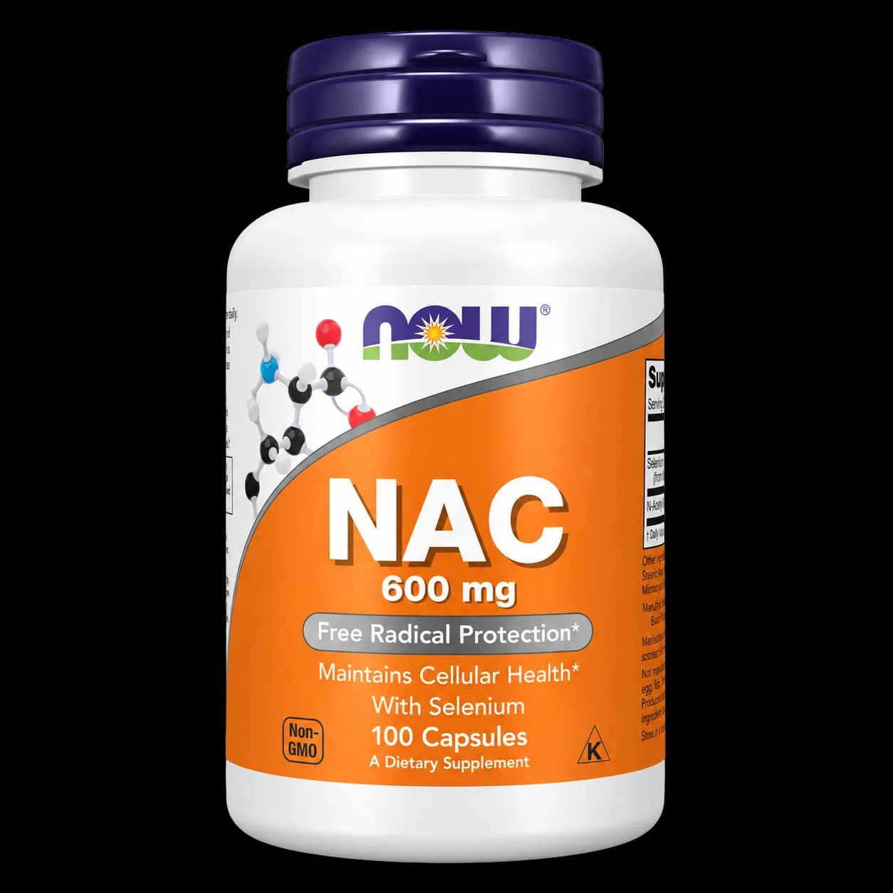 NOW Foods NAC 600 mg Veg Capsules